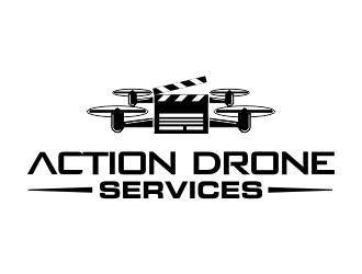 Action Drone Services  logo design by hitman47