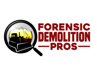 Forensic Demolition Pros logo design by reight