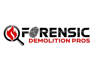 Forensic Demolition Pros logo design by jaize