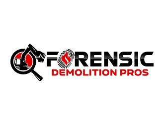 Forensic Demolition Pros logo design by jaize