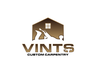 Vints Custom Carpentry logo design by torresace