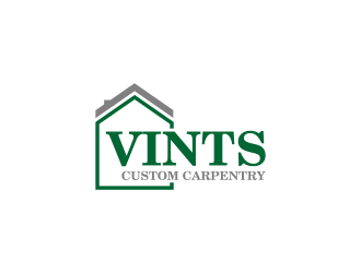 Vints Custom Carpentry logo design by semar