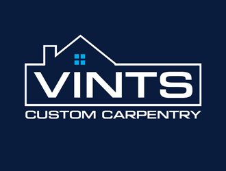 Vints Custom Carpentry logo design by kunejo