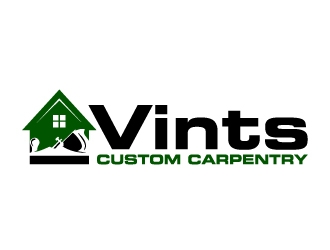 Vints Custom Carpentry logo design by ElonStark