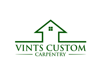 Vints Custom Carpentry logo design by rief