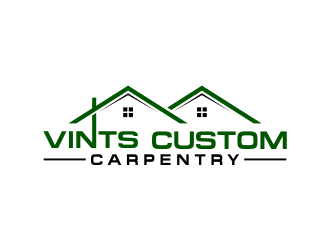 Vints Custom Carpentry logo design by done
