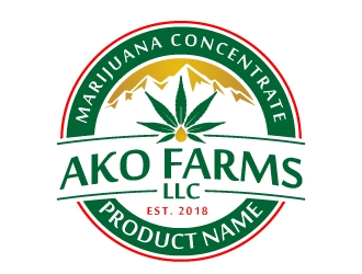 AKO FARMS LLC logo design by jaize
