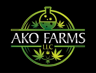 AKO FARMS LLC logo design by MAXR
