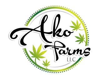 AKO FARMS LLC logo design by MAXR