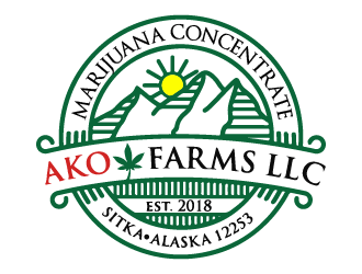 AKO FARMS LLC logo design by yaya2a