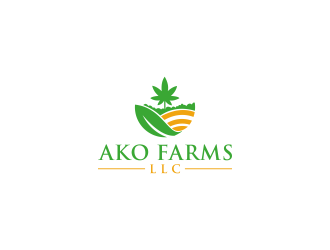 AKO FARMS LLC logo design by kaylee