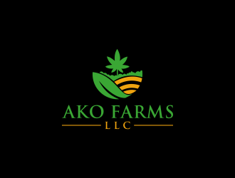 AKO FARMS LLC logo design by kaylee