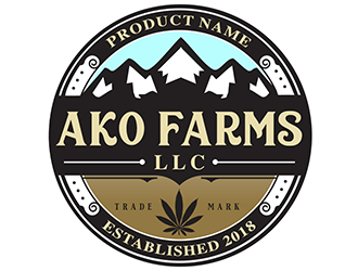 AKO FARMS LLC logo design by Optimus