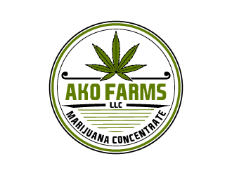 AKO FARMS LLC logo design by yaya2a