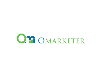 OMarketer  logo design by qqdesigns