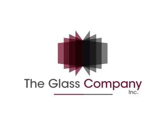 The Glass Company, Inc. logo design by Suvendu