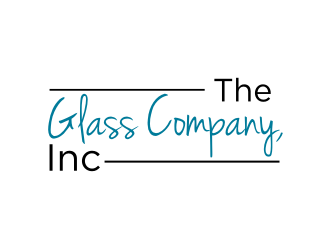 The Glass Company, Inc. logo design by Nurmalia