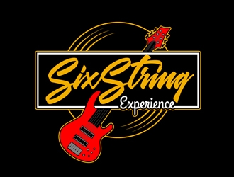 Six String Experience logo design by DreamLogoDesign