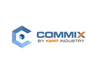 COMMIX BY KANIT INDUSTRY logo design by Raden79