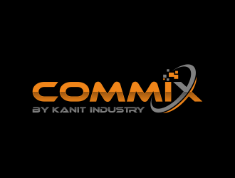 COMMIX BY KANIT INDUSTRY logo design by goblin