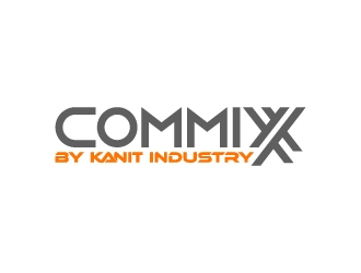 COMMIX BY KANIT INDUSTRY logo design by sakarep