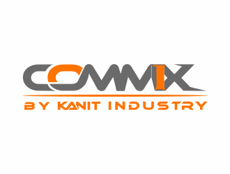 COMMIX BY KANIT INDUSTRY logo design by Mahrein