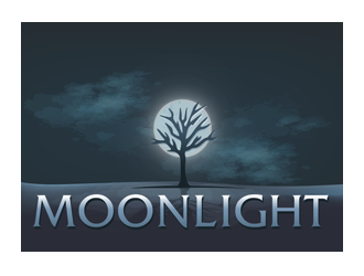 Moonight resto/bar logo design by megalogos