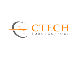 CTECH Force Support logo design by ndaru