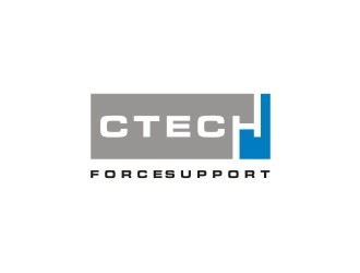 CTECH Force Support logo design by sabyan