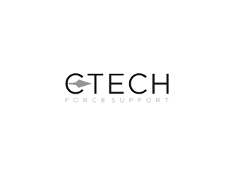 CTECH Force Support logo design by jancok