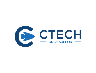 CTECH Force Support logo design by RIANW