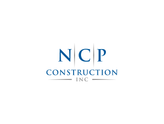 NCP Construction INC logo design by L E V A R