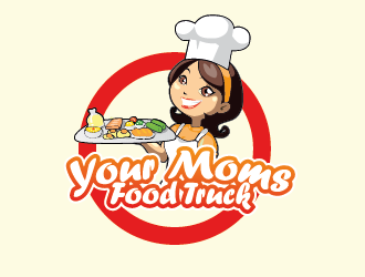 Your Moms Food Truck logo design by czars