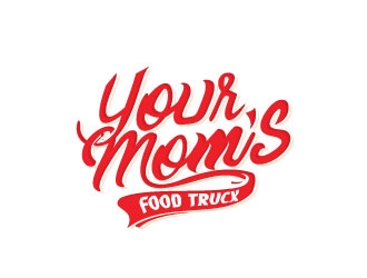 Your Moms Food Truck logo design by sanworks