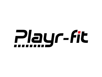Playr-fit logo design by hidro
