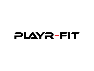 Playr-fit logo design by hidro