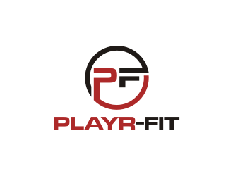 Playr-fit logo design by rief