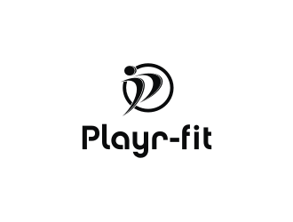 Playr-fit logo design by mbamboex