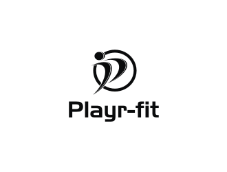 Playr-fit logo design by mbamboex