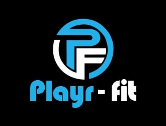 Playr-fit logo design by Benok