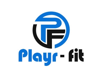 Playr-fit logo design by Benok