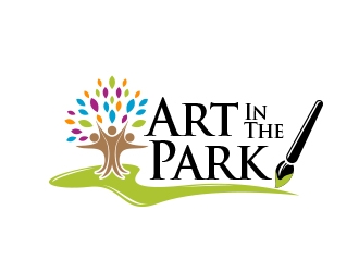 Art in the park logo design by MarkindDesign