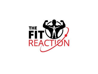 The Fit Reaction  logo design by ikdesign