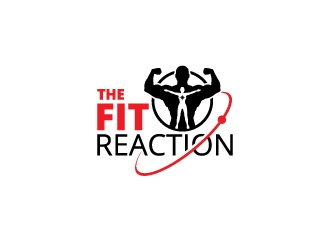 The Fit Reaction  logo design by ikdesign