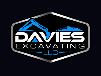 Davies Excavating LLC logo design by kunejo