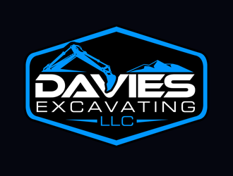 Davies Excavating LLC logo design by kunejo