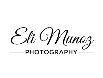 Eli Munoz Photography logo design by dibyo