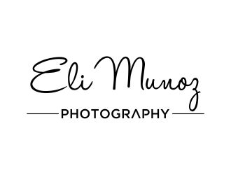 Eli Munoz Photography logo design by dibyo