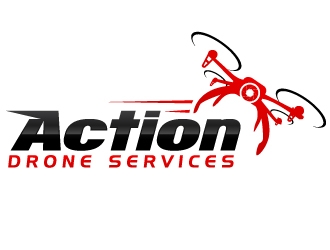 Action Drone Services  Logo Design