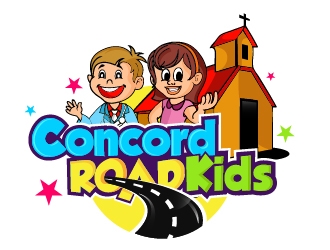 Concord Road Kids logo design by Suvendu